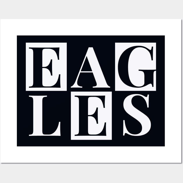 Eagles Football Wall Art by LineXpressions